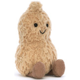 WESOŁY FISTASZEK brązowa przytulanka 15 cm Amuse