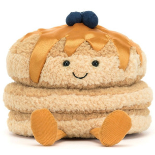 WESOŁY PANCAKES Fran brązowa przytulanka 15 cm Amuseable Jellycat 0+