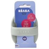 SILIKONOWA SZCZOTECZKA do mycia i masażu dziecka Misty green Beaba