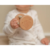 DREWNIANA GRZECHOTKA brązowa Baby Bunny