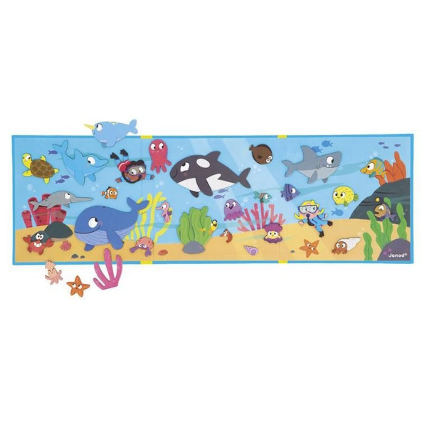 Magnetyczna układanka PODWODNY ŚWIAT Magneti'stories