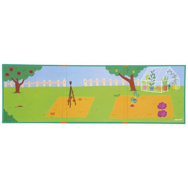 Magnetyczna układanka W OGRÓDKU Magneti'stories