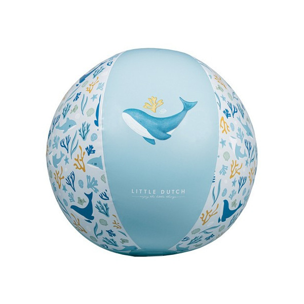 NIEBIESKA PIŁKA PLAŻOWA Blue Ocean Dreams 35cm