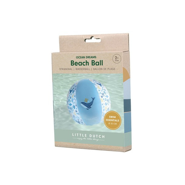 NIEBIESKA PIŁKA PLAŻOWA Blue Ocean Dreams 35cm