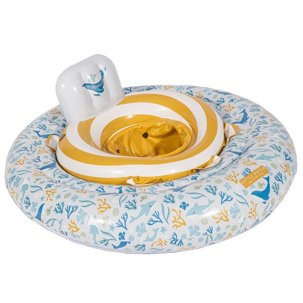 NIEBIESKIE KOŁO TRENINGOWE do nauki pływania Blue Ocean Dreams