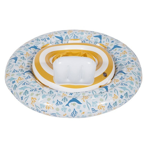 NIEBIESKIE KOŁO TRENINGOWE do nauki pływania Blue Ocean Dreams