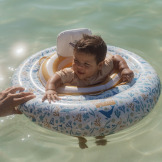 NIEBIESKIE KOŁO TRENINGOWE do nauki pływania Blue Ocean Dreams