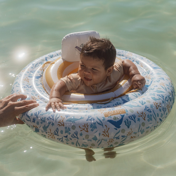 NIEBIESKIE KOŁO TRENINGOWE do nauki pływania Blue Ocean Dreams