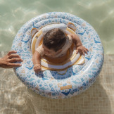 NIEBIESKIE KOŁO TRENINGOWE do nauki pływania Blue Ocean Dreams