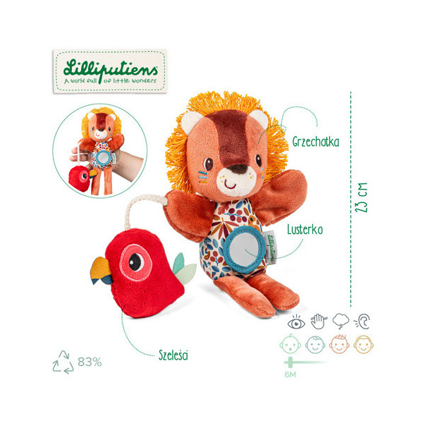 LEW JACK pacynka aktywizująca wielofunkcyjna