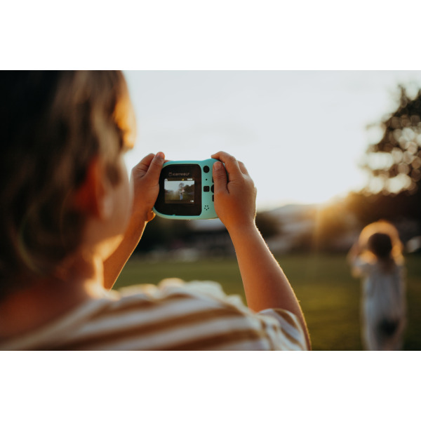 KIDYCAM wodoodporny aparat fotograficzny niebieski