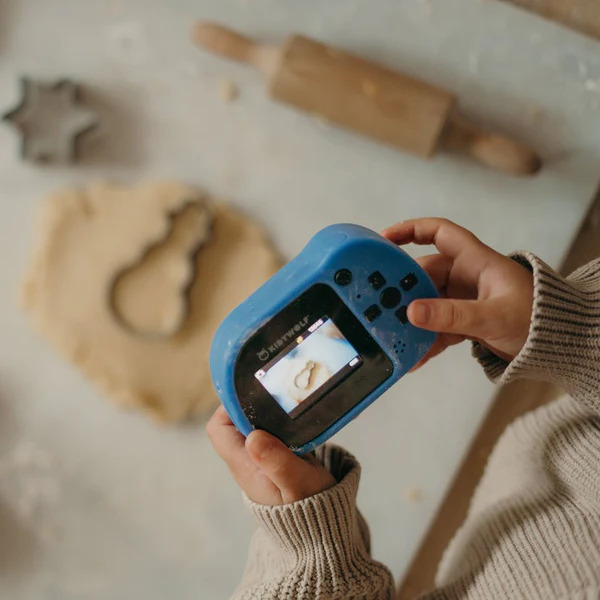 KIDYCAM wodoodporny aparat fotograficzny niebieski