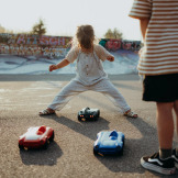 KIDYCAR zdalnie sterowane auto Czerwone