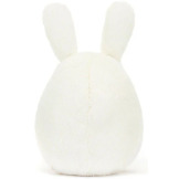 WESOŁE JAJKO Z USZAMI KRÓLICZKA kremowa przytulanka Amuse 14 cm