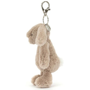 BEŻOWY KRÓLICZEK beżowa zawieszka breloczek Beige Bunny 18 cm