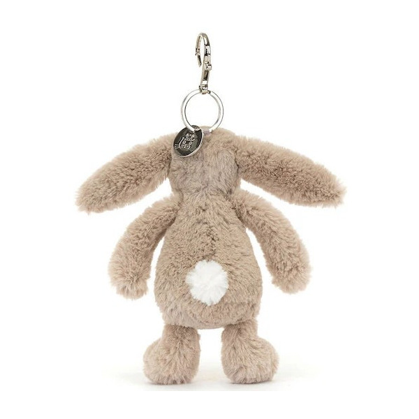 BEŻOWY KRÓLICZEK beżowa zawieszka breloczek Beige Bunny 18 cm