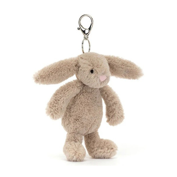 BEŻOWY KRÓLICZEK beżowa zawieszka breloczek Beige Bunny 18 cm