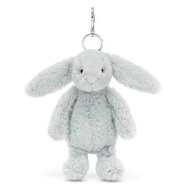 SREBRNY KRÓLICZEK zawieszka breloczek Silver Bunny 18 cm