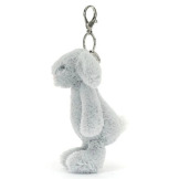 SREBRNY KRÓLICZEK zawieszka breloczek Silver Bunny 18 cm