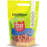 Piasek kinetyczny 100% NATURALNY SKŁAD opakowanie re-fill uzupełniające 907g, kolor niebieski