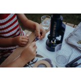 KIDYMICROSCOPE przenośny mikroskop 50-300x niebieski