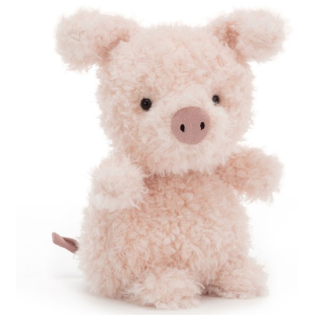 ŚWINKA różowa przytulanka Little 18 cm