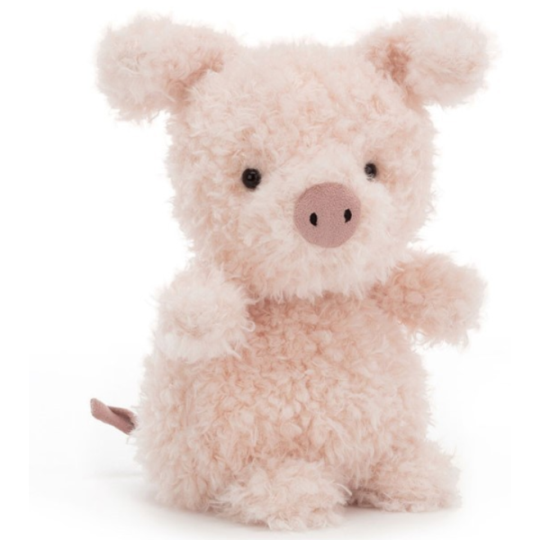 ŚWINKA różowa przytulanka Little 18 cm