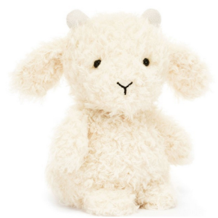 KOZA kremowa przytulanka Little 18 cm Jellycat 0+