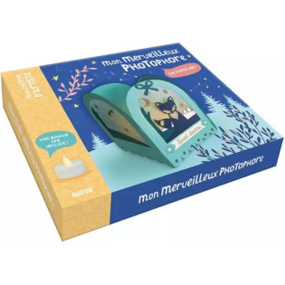 LAMPION do samodzielnego złożenia ozdoba zestaw kreatywny DIY Auzou 6+