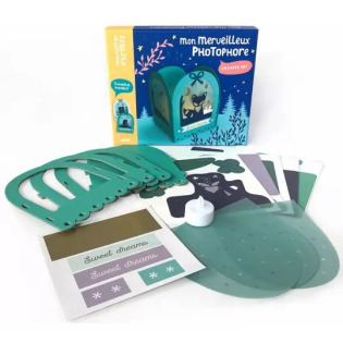 LAMPION do samodzielnego złożenia ozdoba zestaw kreatywny DIY Auzou 6+