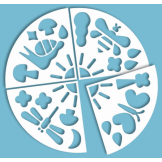 ZESTAW KREATYWNY z kredą chodnikową i szablonami Auzou 3+