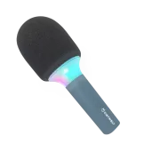KIDYMIC - mikrofon do karaoke z modulacją głosu niebieski