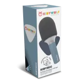 KIDYMIC - mikrofon do karaoke z modulacją głosu niebieski