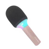 KIDYMIC - mikrofon do karaoke z modulacją głosu różowy