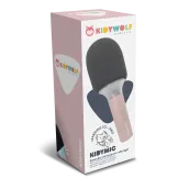 KIDYMIC - mikrofon do karaoke z modulacją głosu różowy