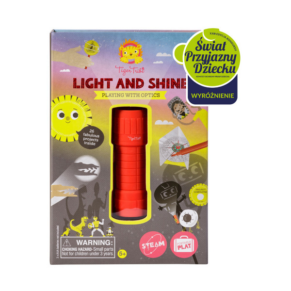 ŚWIATŁO zabawa z optyką zestaw naukowy