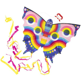 KOLOROWY MOTYL duży latawiec