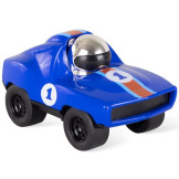 NIEBIESKIE AUTKO WYŚCIGOWE pojazd z napędem