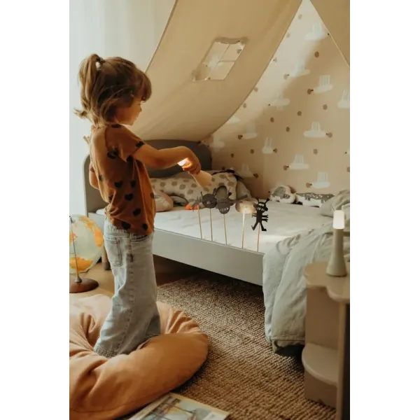 Kidyflashlight Zielona Latarka 3w1 dla Małych Odkrywców