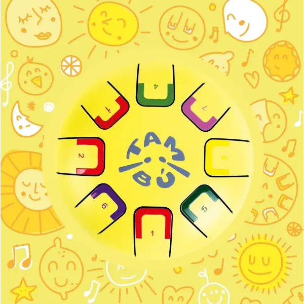 BABY MELLOW YELLOW metalowy bębenek językowy TAMBU