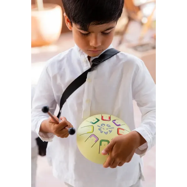 BABY MELLOW YELLOW metalowy bębenek językowy TAMBU