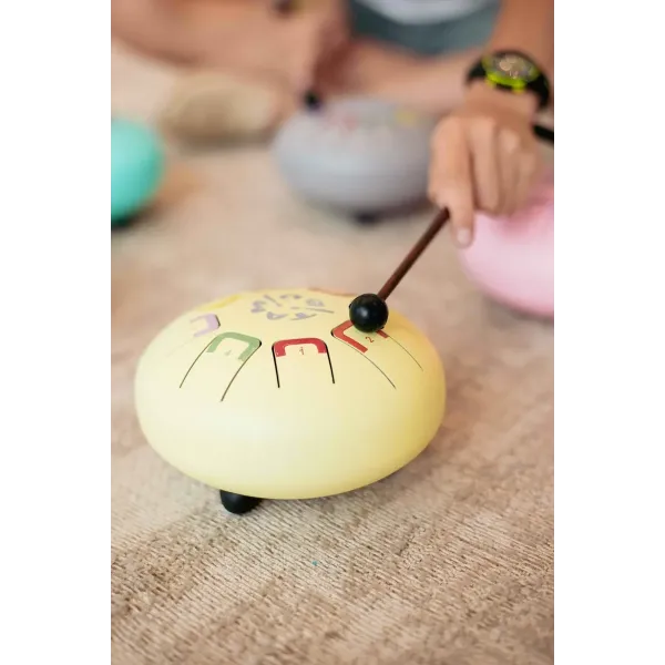 BABY MELLOW YELLOW metalowy bębenek językowy TAMBU
