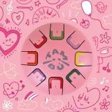 BABY PINKY WINKY metalowy bębenek językowy TAMBU