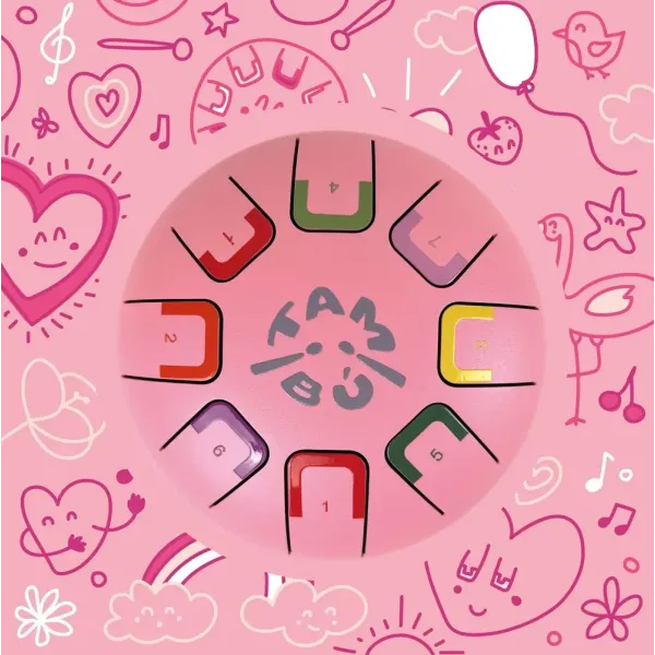 BABY PINKY WINKY metalowy bębenek językowy TAMBU