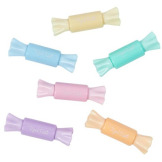 CUKIERKOWE FLAMASTRY pastelowe zestaw 6 szt.