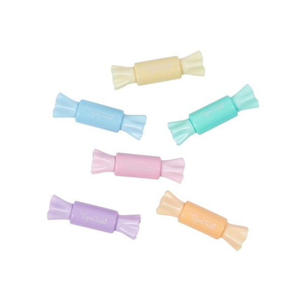 CUKIERKOWE FLAMASTRY pastelowe zestaw 6 szt.