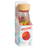 T-REX dwufazowa butelka sensoryczna do zabawy MOVE pomarańczowa dinozaur