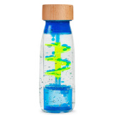 SPIRALA  dwufazowa butelka sensoryczna do zabawy MOVE niebieska