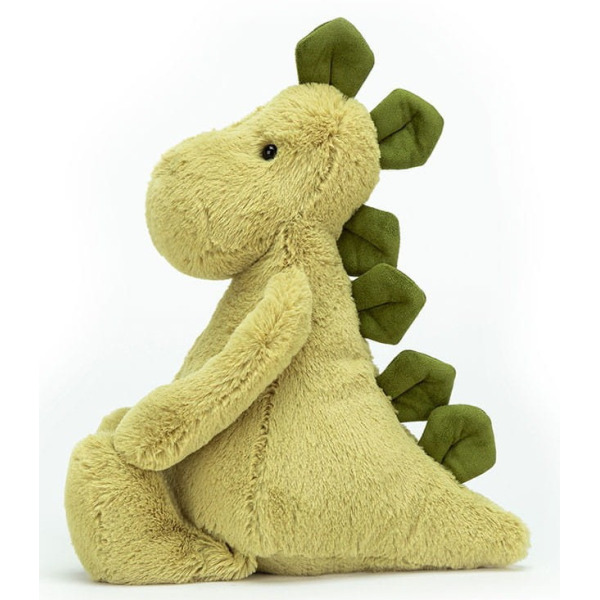 DINOZAUR OLIWKOWY zielona przytulanka 31 cm
