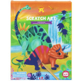 DINOZAURY zestaw kreatywny do wydrapywania